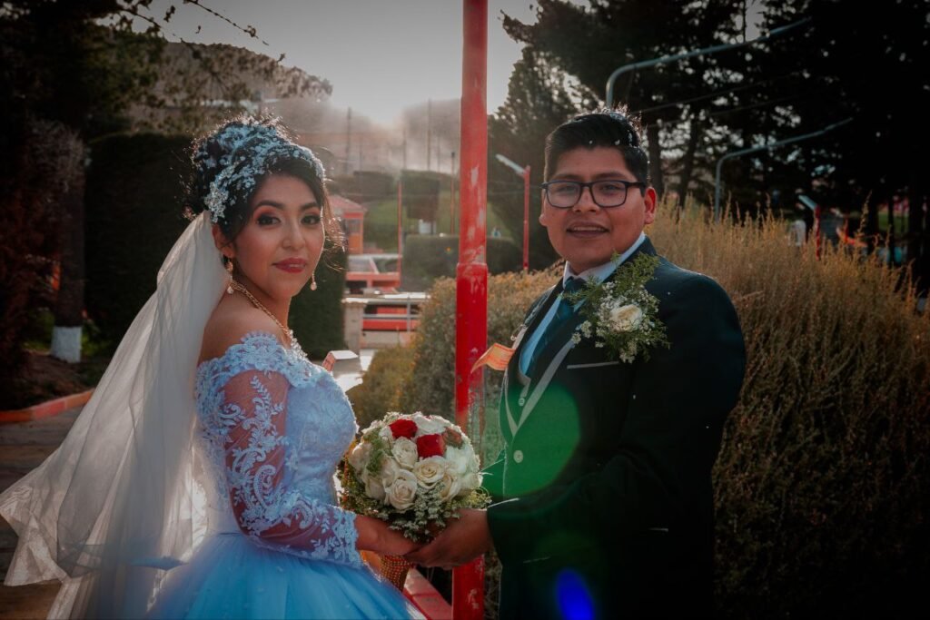 Foto De Boda en Parque